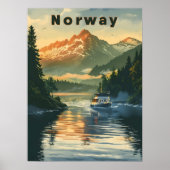Norwegen Fjord Poster (Vorne)
