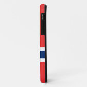 Norwegen-Flagge Case-Mate iPhone Hülle (Hinten/Links)