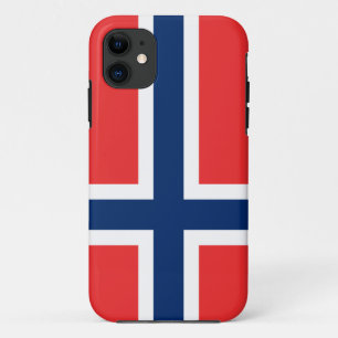 Norwegen-Flagge iPhone 11 Hülle