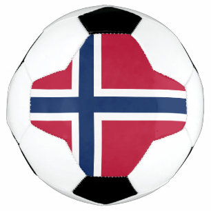 Norwegen-Flagge Fußball