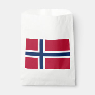 Norwegen-Flagge Geschenktütchen