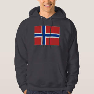 Norwegen-Flagge Hoodie