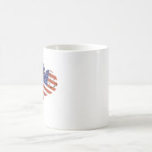 Norwegen-Flagge Kaffeetasse (Mittel)