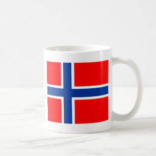 Norwegen-Flagge Kaffeetasse