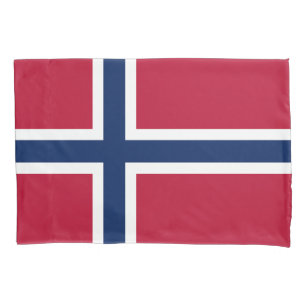 Norwegen-Flagge Kissenbezug