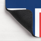 Norwegen, Flagge Mousepad (Ecke)