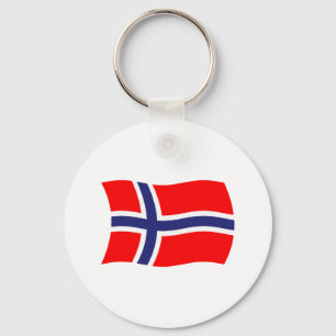 Norwegen Flagge Schlüsselanhänger