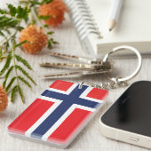 NORWEGEN-FLAGGE SCHLÜSSELANHÄNGER (Vorderseite rechts)