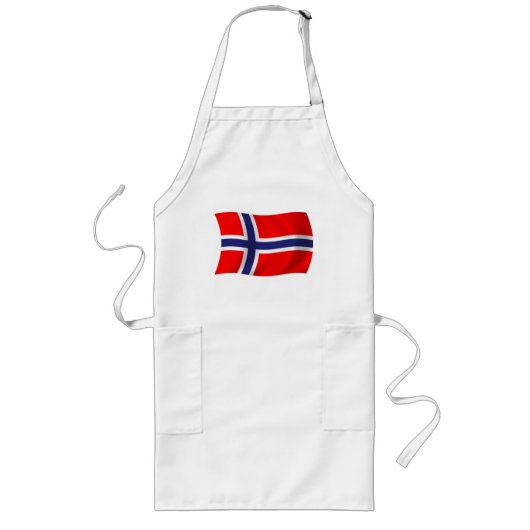 Norwegen Flagge Schürze (Vorne)