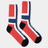 Norwegen Flagge Skandinavien Socken (Rechts)