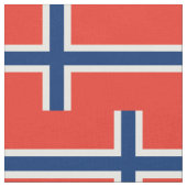 Norwegen-Flagge Stoff (Nahaufnahme)