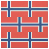 Norwegen-Flagge Stoff (Muster)