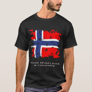 Norwegen-Flagge vintage T-Shirt