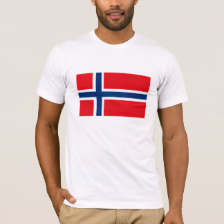 Norwegen-Flaggen-T - Shirt