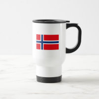 Norwegen-Flaggen-Tasse