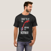 Norwegen Flaggenskandinavien Funny Norwegisch Norw T-Shirt (Vorne ganz)