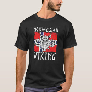 Norwegen Flaggenskandinavien Pride Norwegische Vik T-Shirt