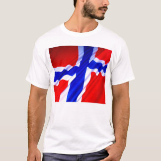 Norwegen-Flaggent-stück T-Shirt