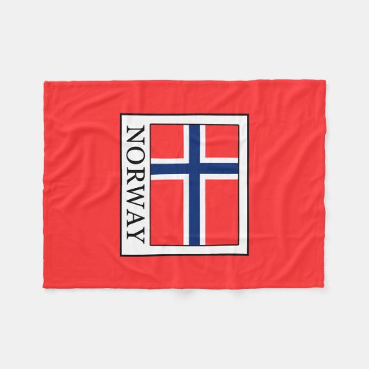 Norwegen Fleecedecke (Vorderseite (Horizontal))