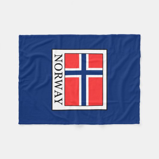 Norwegen Fleecedecke (Vorderseite (Horizontal))