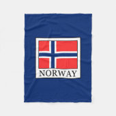 Norwegen Fleecedecke (Vorderseite)