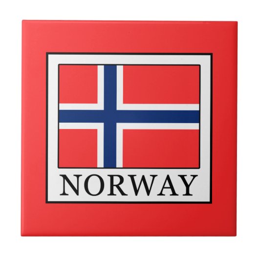 Norwegen Fliese (Vorderseite)