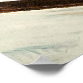 Norwegen, Fuß eines Skifahrers, Vintage-Reise Poster (Ecke)