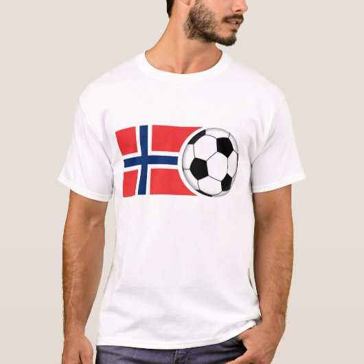 Norwegen-Fußball T-Shirt (Vorderseite)