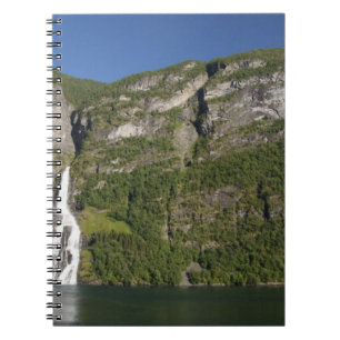Norwegen, Geirangerfjord (UNESCO), Geiranger. Notizblock