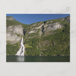 Norwegen, Geirangerfjord (UNESCO), Geiranger. Postkarte