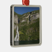 Norwegen, Geirangerfjord (UNESCO), Geiranger. Silbernes Ornament (Rechts)