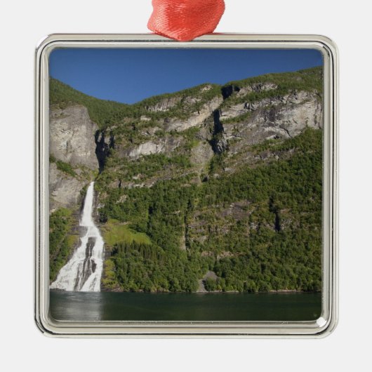 Norwegen, Geirangerfjord (UNESCO), Geiranger. Silbernes Ornament (Vorne)