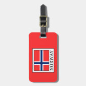 Norwegen Gepäckanhänger (Vorderseite vertikal)