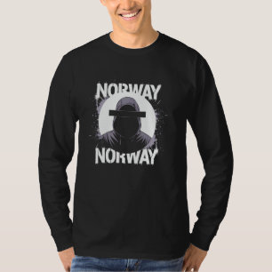 Norwegen Geschenk Norwegen Norwegen Norwegen Nordk T-Shirt
