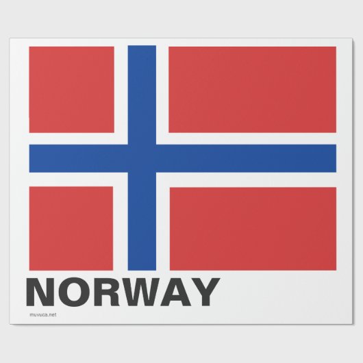 Norwegen Geschenkpapier (Flach)