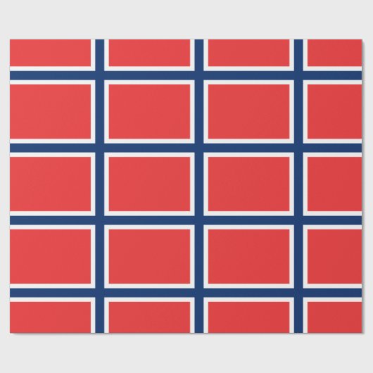 Norwegen Geschenkpapier (Flach)