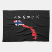 Norwegen Geschirrtuch (Horizontal)