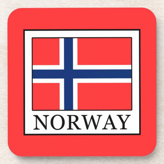 Norwegen Getränkeuntersetzer (Vorderseite)