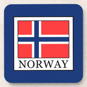 Norwegen Getränkeuntersetzer