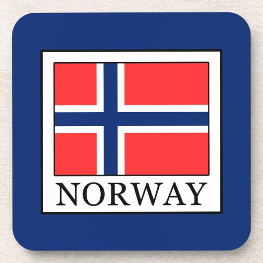 Norwegen Getränkeuntersetzer (Vorderseite)