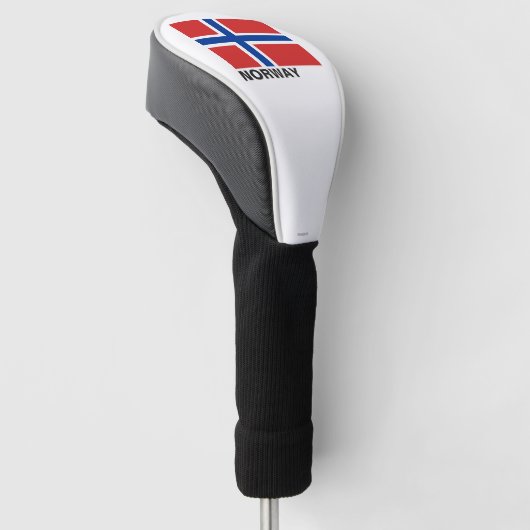 Norwegen Golf Headcover (angewinkelt)