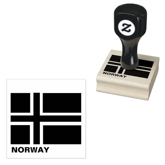 Norwegen Gummistempel (Stempel)