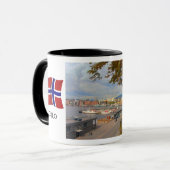 Norwegen, Hafen von Oslo; Hafen Tasse (Vorderseite Links)
