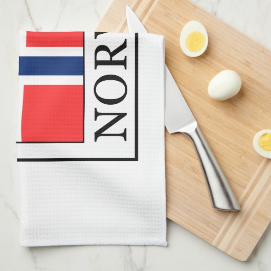 Norwegen Handtuch (Viertel Falte)