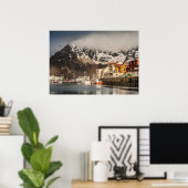 Norwegen Henningsvaer Poster (Heimbüro)