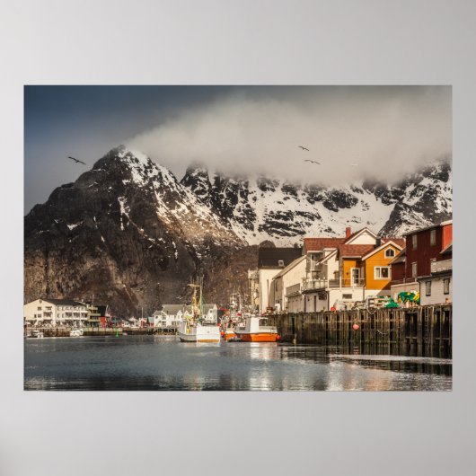 Norwegen Henningsvaer Poster (Vorne)