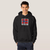 Norwegen Hoodie (Vorne ganz)