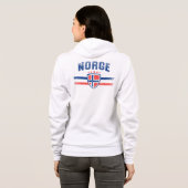 Norwegen Hoodie (Schwarz voll)