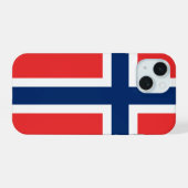 Norwegen iPhone 15 Hülle (Rückseite (Horizontal))