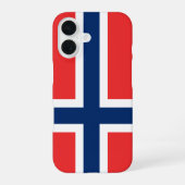 Norwegen iPhone 16 Hülle (Rückseite)